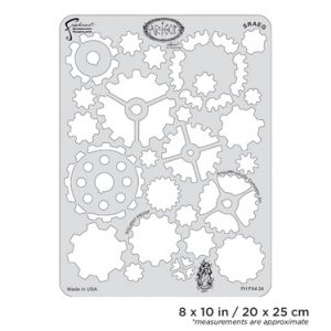 ARTOOL FH FX4 24 FX4 Sraeg Freihand Airbrush Schablone von Craig Fraser (200459)