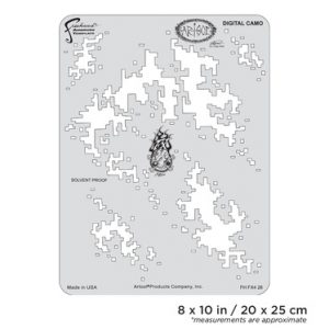 ARTOOL FH FX4 26 FX4 Digital Camo Freihand Airbrush Schablone von Craig Fraser (200461)