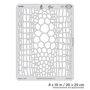 ARTOOL FH FX4 27 FX4 Gator Freihand Airbrush Schablone von Craig Fraser (200462)