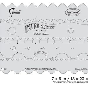 ARTOOL FH IS 1 Intro Series Freehand Airbrush Template by Robert Paschal (200472)