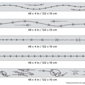 ARTOOL FH LL 1 Wired (5 Stk.) Freihand Airbrush Schablonen von Dean Loucks (200440)