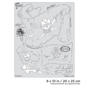 ARTOOL FH PRY 2 Piracy Schablone Jolly Roger (200445)