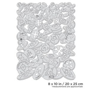 ARTOOL FH PRY 6 Piracy Schablone Pieces of Eight (200449)