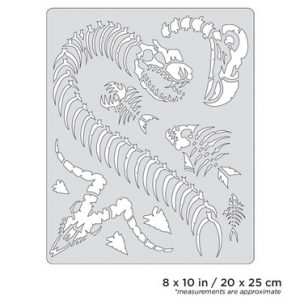 ARTOOL FH SK 10 SP Curse of Skullmaster Petting Zoo Freihand Airbrush Schablone von Craig Fraser (200364)