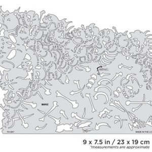 ARTOOL FH SK 7 SP Son of Skullmaster Bonz Freihand Airbrush Schablone von Craig Fraser (200361)