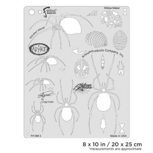 ARTOOL FH SM 3 Spider Master Widow-Maker Freihand Airbrush Schablone von Craig Fraser (200487)