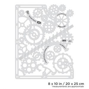 ARTOOL FH SPFX 21 Steampunk FX2 Klockwerks II Freihand Airbrush Schablone von Craig Fraser (200519)