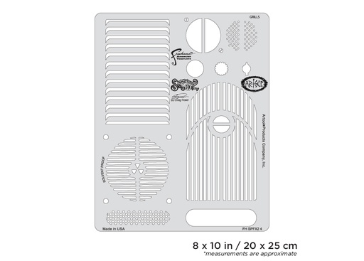 ARTOOL FH SPFX 24 Steampunk FX2 Grills by Craig Fraser (200522)