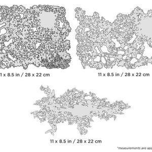 ARTOOL FH TFX 1 Texture FX (3 Stk.) Freihand Airbrush Schablonen von Gerald Mendez (200452)