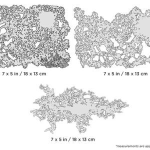 ARTOOL FH TFX 1 MS Texture FX Mini Series Set (3 Stk.) Freihand Airbrush Schablonen von Gerald Mendez (200453)