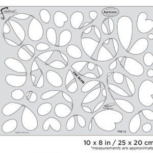ARTOOL FXII 13 SP FX II The Blob Freihand Airbrush Schablone von Craig Fraser (200353)