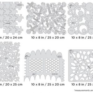 ARTOOL FXII 14 SP FX II (6 Stk.) Freihand Airbrush Schablonen Set von Craig Fraser (200354)