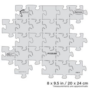 ARTOOL FXII 8 SP FX II Puzzled Freihand Airbrush Schablone von Craig Fraser (200348)