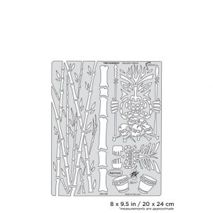 ARTOOL KFX 1 SP Kustom FX Tiki-Madness Freihand Airbrush Schablone von Craig Fraser (200341)
