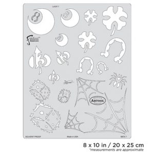 ARTOOL KKFX 17 SP Kustom Kulture Lucky 7 Freihand Airbrush Schablone von Craig Fraser (200336)